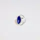 Anel em Prata 925 com Safira - Sabedoria e Lealdade